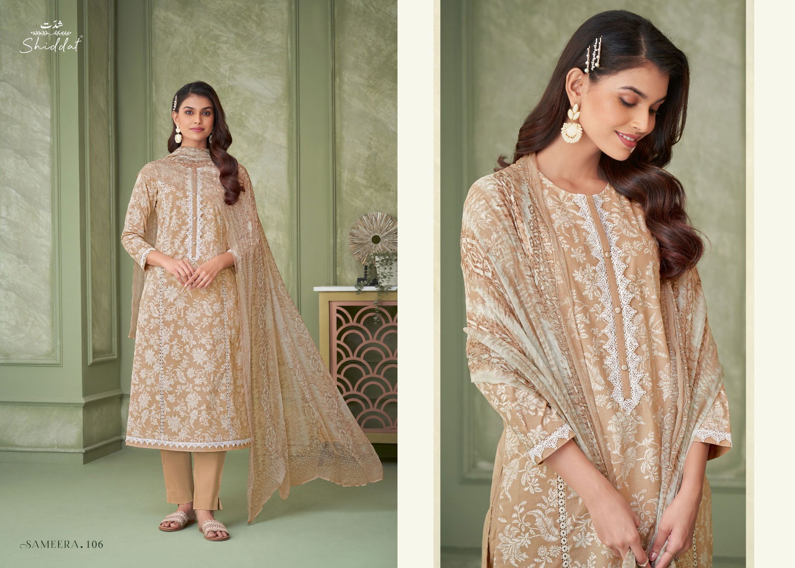 Sameera Shiddat By Esta Printed Cotton Designer Salwar Kameez Wholesale Shop In Surat